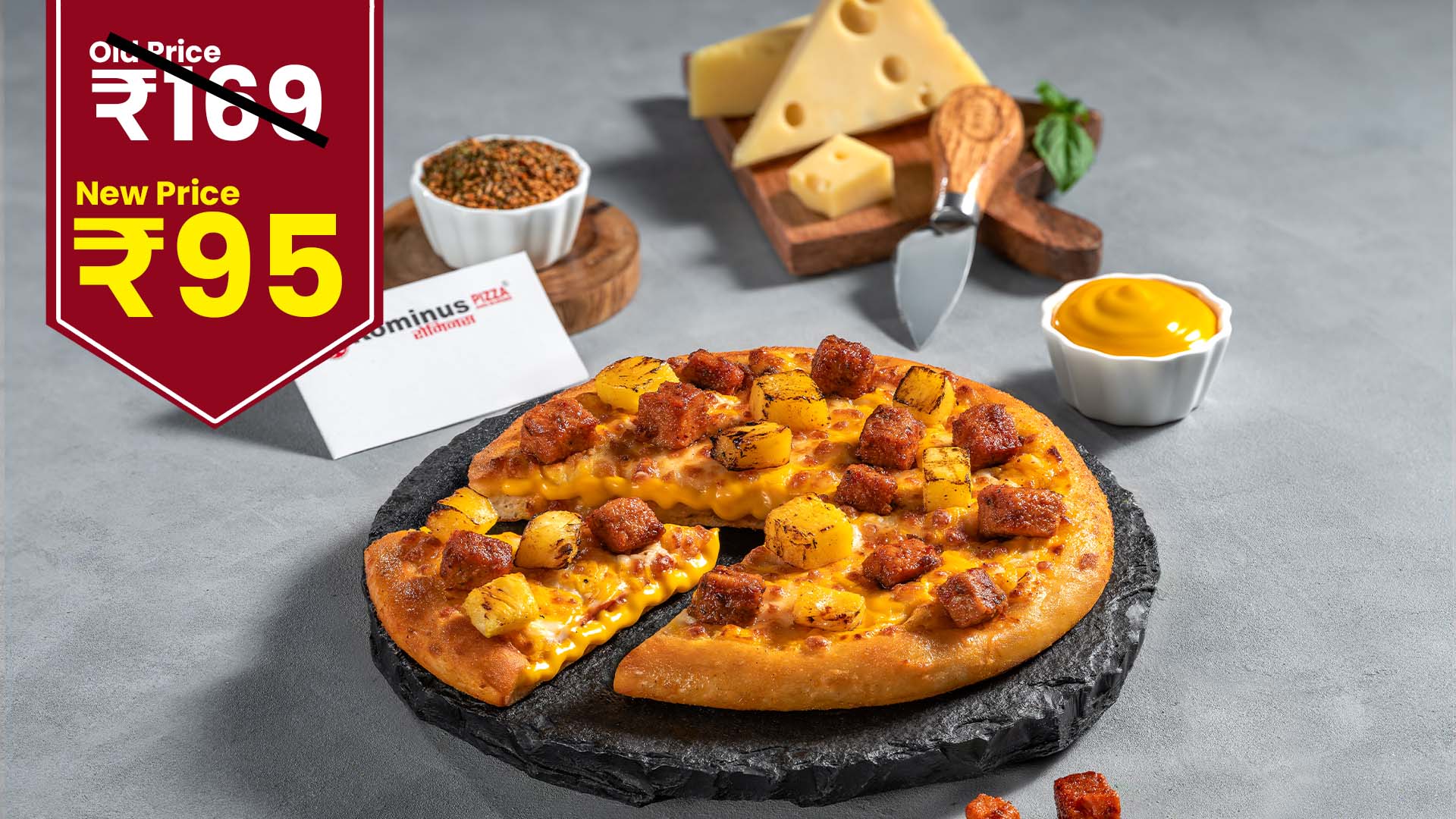 Premium Cheesy Pineapple Spicy Chicken